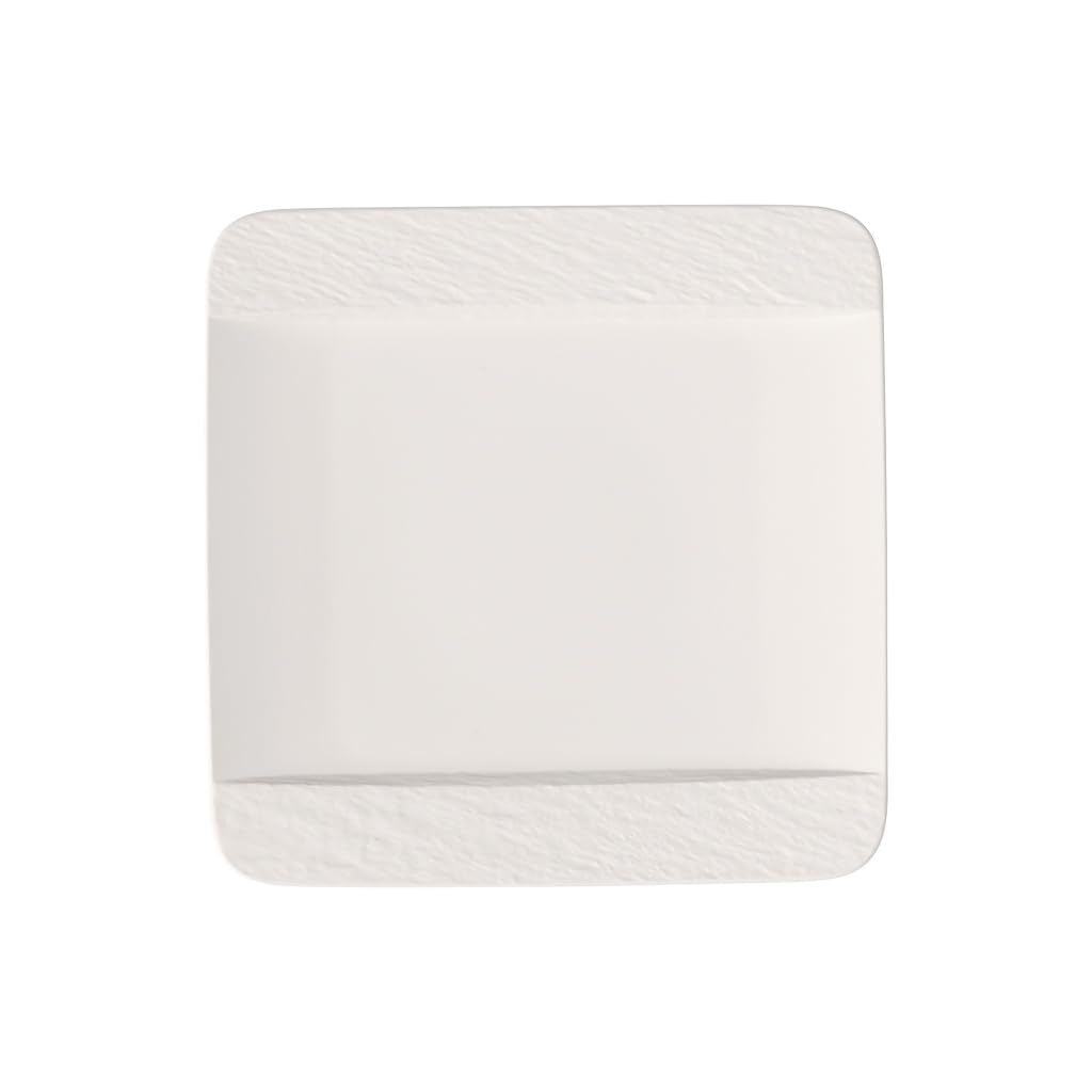 Villeroy & Boch - Manufacture Starter Set 6 Pezzi Nero, Lavabile in Lavastoviglie, Adatto per Microonde, Piatti Ardesia, Scodella, Servizio, Set di Stoviglie, Porcellana Premium