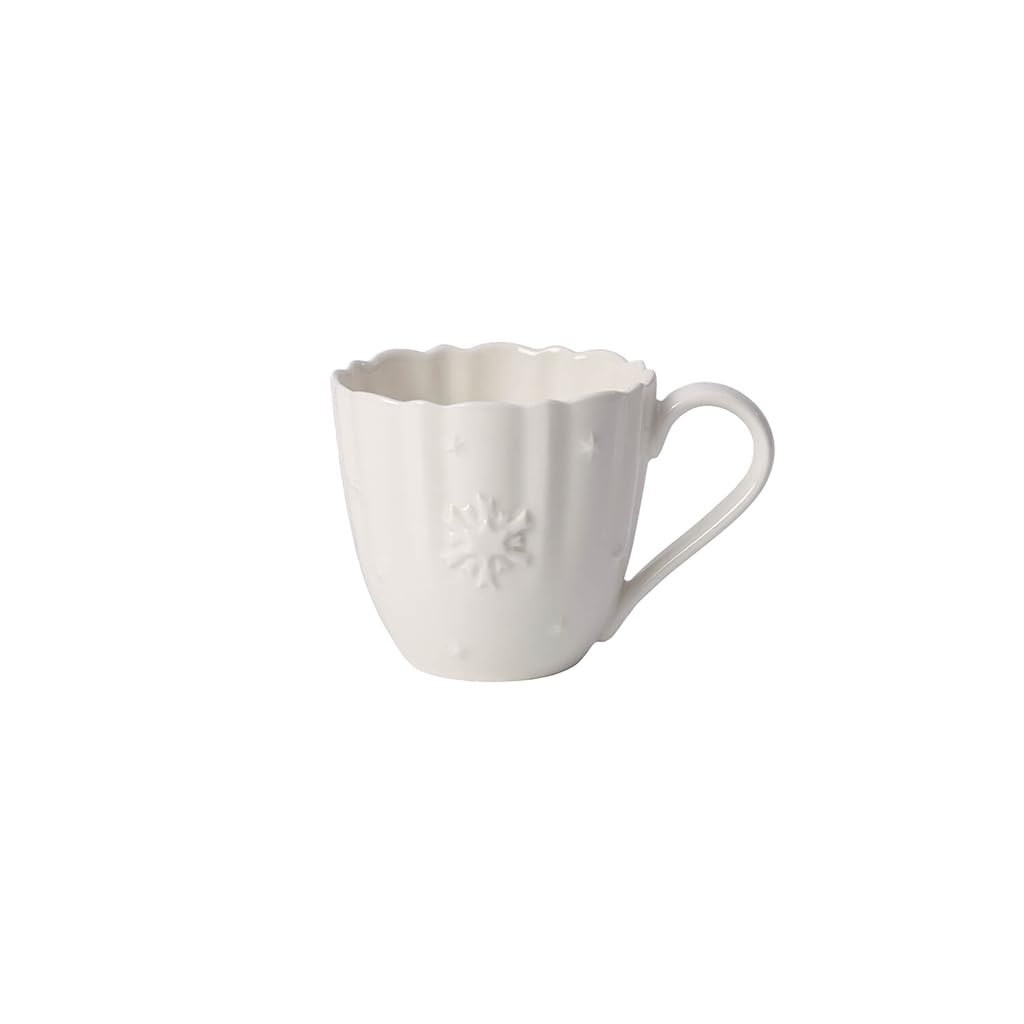 Villeroy & Boch, Toy's Delight Royal Classic Piatto Da Dessert/Colazione Bianco, Lavabile In Lavastoviglie, Adatto Per Microonde, Piatto Natale, Piatto Ceramica Natale, Porcellana Premium