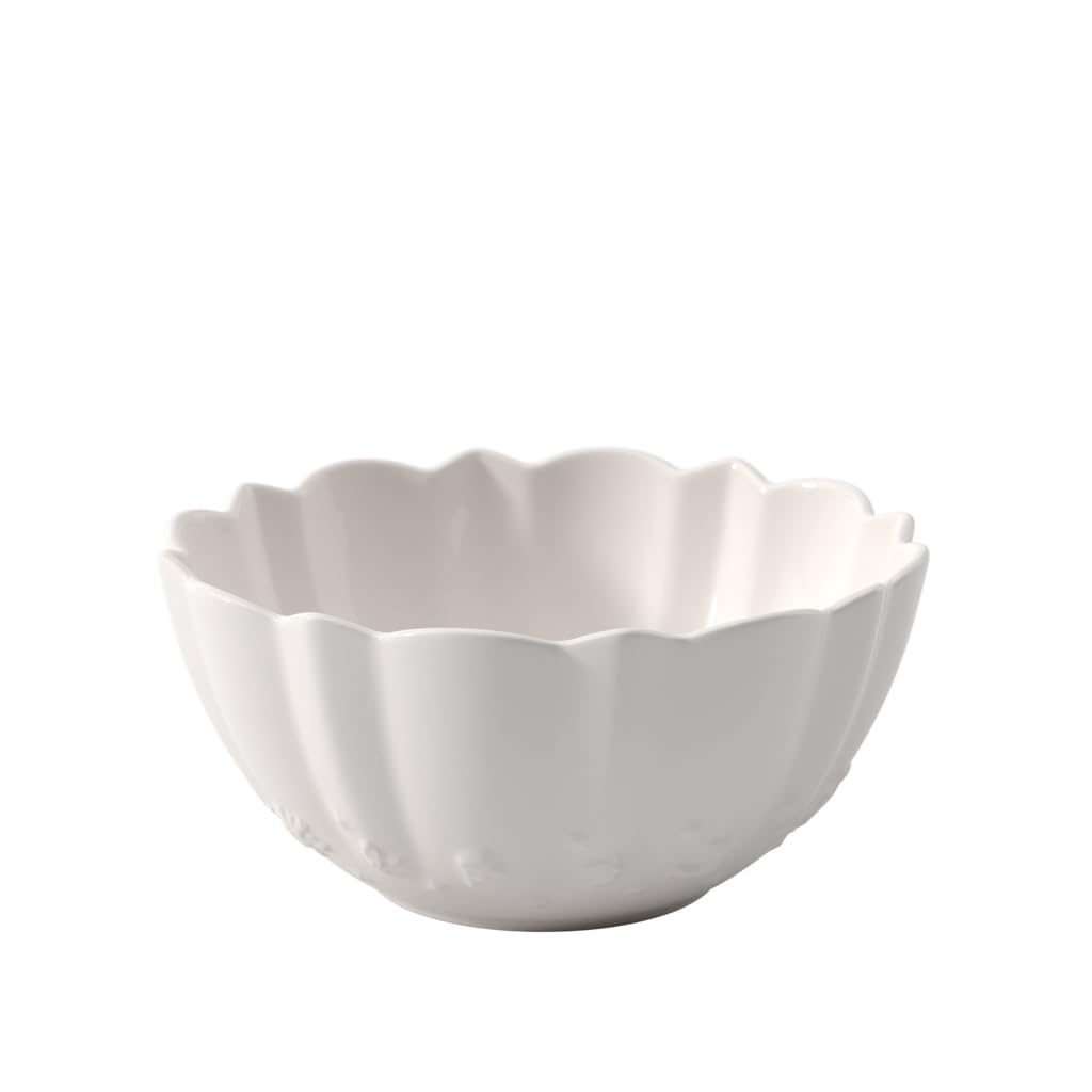 Villeroy & Boch, Toy's Delight Royal Classic Piatto Da Dessert/Colazione Bianco, Lavabile In Lavastoviglie, Adatto Per Microonde, Piatto Natale, Piatto Ceramica Natale, Porcellana Premium