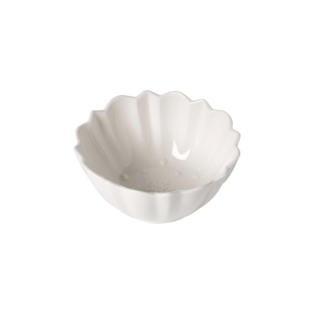 Villeroy & Boch, Toy's Delight Royal Classic Piatto Da Dessert/Colazione Bianco, Lavabile In Lavastoviglie, Adatto Per Microonde, Piatto Natale, Piatto Ceramica Natale, Porcellana Premium
