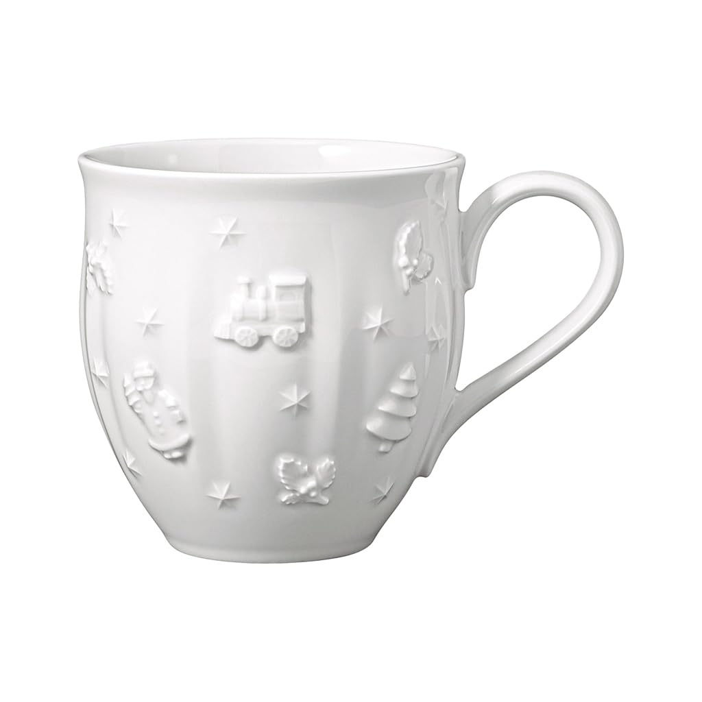Villeroy & Boch, Toy's Delight Royal Classic Piatto Da Dessert/Colazione Bianco, Lavabile In Lavastoviglie, Adatto Per Microonde, Piatto Natale, Piatto Ceramica Natale, Porcellana Premium