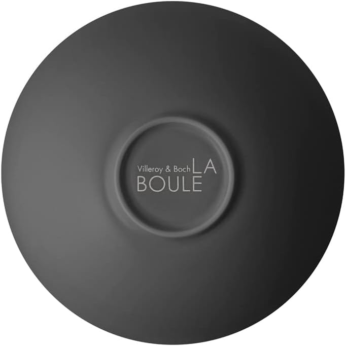 Villeroy & Boch - La Boule Black, set da tavola 7 pezzi per due persone, Porcellana Premium