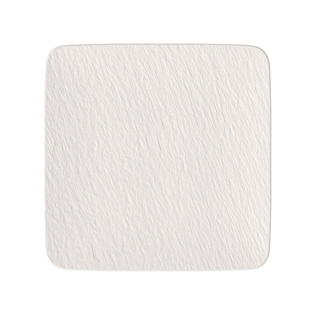 Villeroy & Boch - Manufacture Starter Set 6 Pezzi Nero, Lavabile in Lavastoviglie, Adatto per Microonde, Piatti Ardesia, Scodella, Servizio, Set di Stoviglie, Porcellana Premium