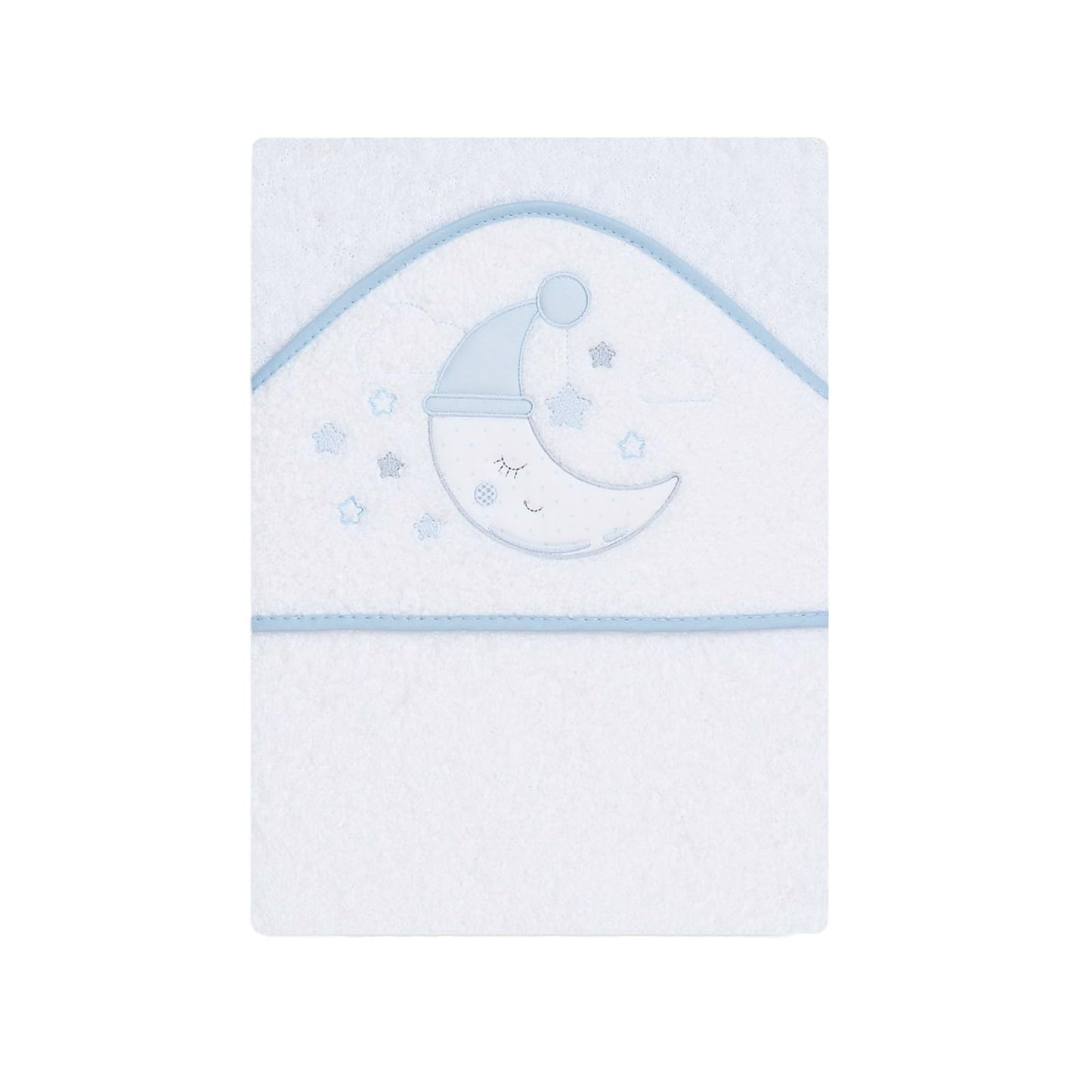 Mantello da bagno con cappuccio in spugna 100% cotone, misura 100 cm x 100 cm, asciugamano per bambino con cappuccio per bambini piccoli, morbido e assorbente con un design amorevole, colore: