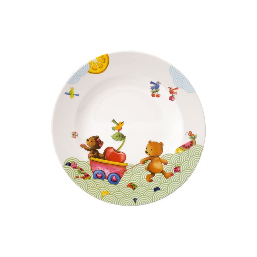 Villeroy & Boch - Kiddy Bears Posate Per Bambini 4 Pezzi, Lavabile in Lavastoviglie, Set di Posate, Acciaio Inossidabile