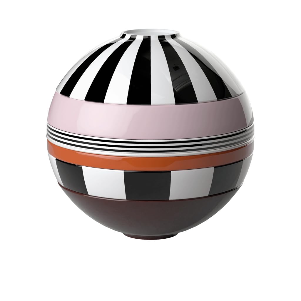 Villeroy & Boch - La Boule Black, set da tavola 7 pezzi per due persone, Porcellana Premium