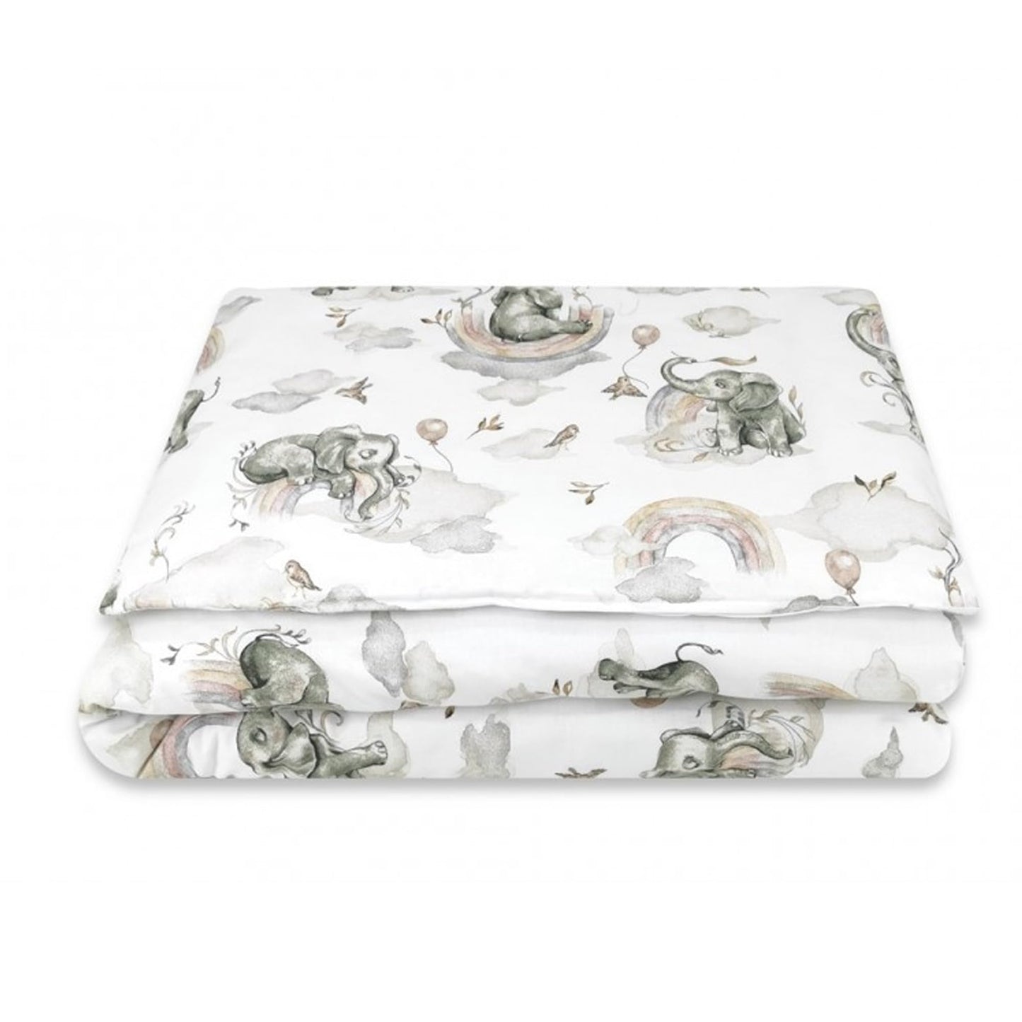 Baby Safe Copripiumino Lettino Neonato 120 x 90 cm copripiumino culla 100% cotone biologico Certificato OEKO-TEX lenzuola letto singolo bambino set biancheria da letto Cactus