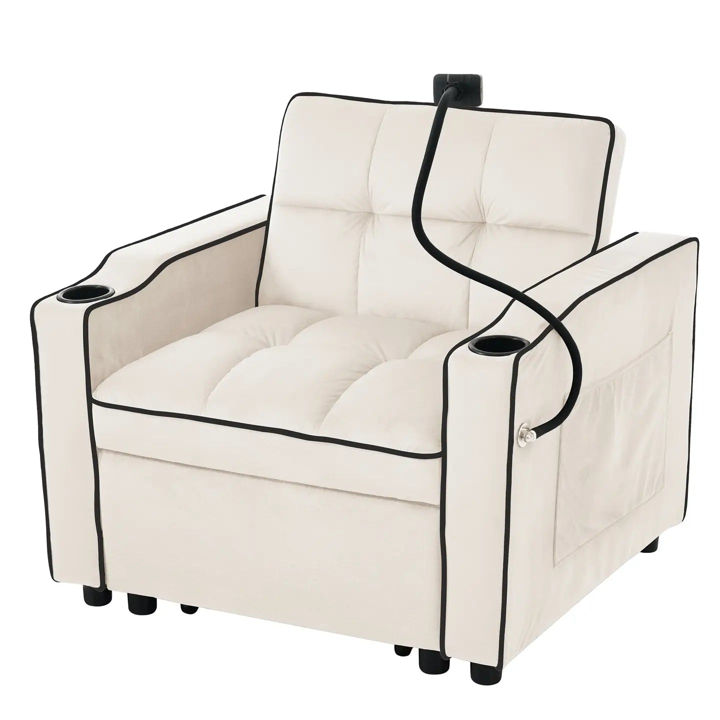 Poltrona relax convertibile 3 in 1