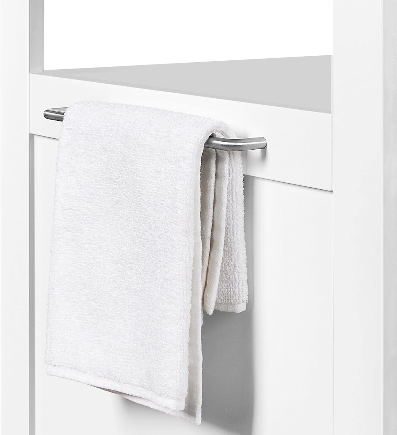 Yaheetech Casetta per Gatti Cuccia in Legno Mobiletto Lettiera per Animali Domestici Armadietto Legno Nido per Gatti Cani Multiuso Bianco 64 x 52 x 49 cm