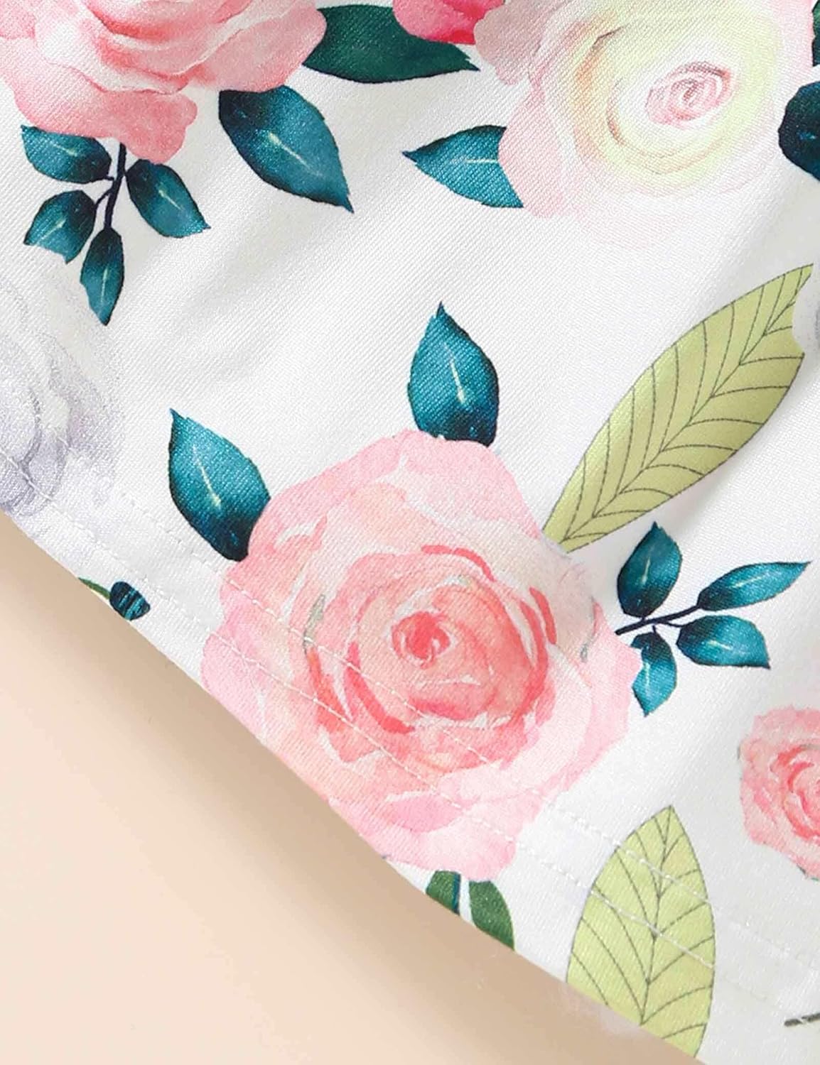 puseky Vestito e cardigan per Bambine Vestito senza maniche con stampa floreale e cappotto 2 pezzi Abitini per bambina