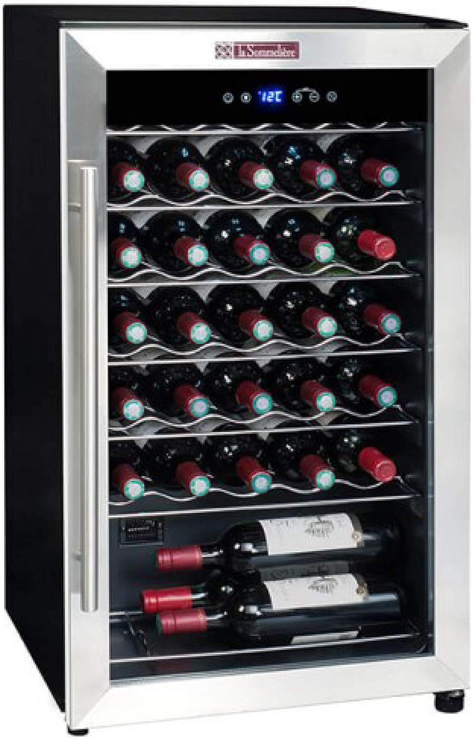 Cantina temperata LS34A — La Sommelière — Con una grande capacità di conservare 34 bottiglie di vino e preservarne la qualità fino al giorno della degustazione