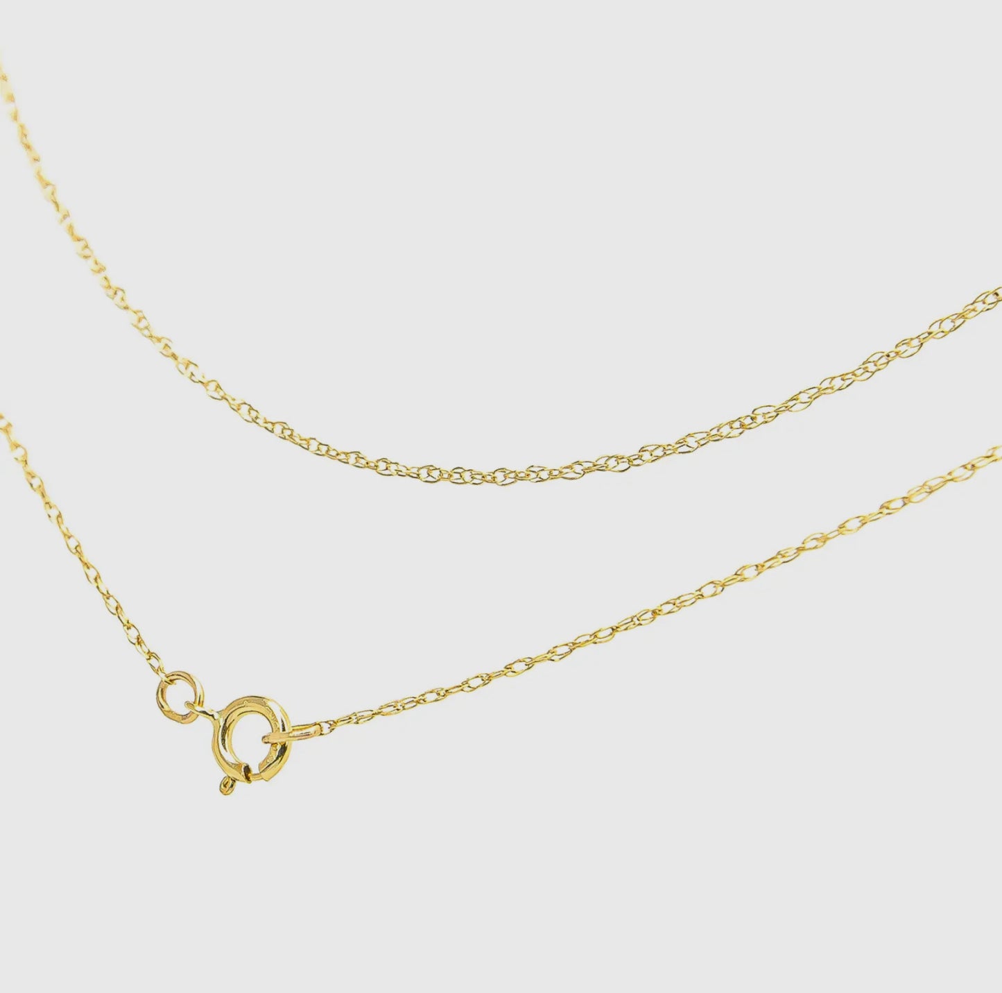 Catena in oro massiccio 10ct 0,5mm