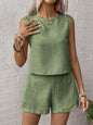 Completo donna, top e shorts