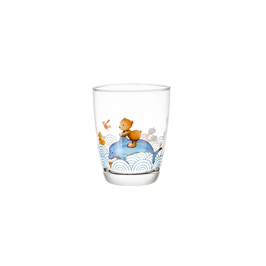 Villeroy & Boch - Kiddy Bears Posate Per Bambini 4 Pezzi, Lavabile in Lavastoviglie, Set di Posate, Acciaio Inossidabile