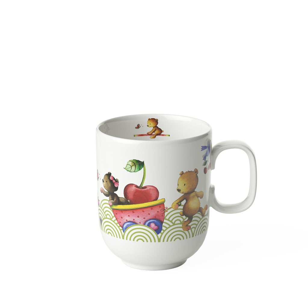 Villeroy & Boch - Kiddy Bears Posate Per Bambini 4 Pezzi, Lavabile in Lavastoviglie, Set di Posate, Acciaio Inossidabile