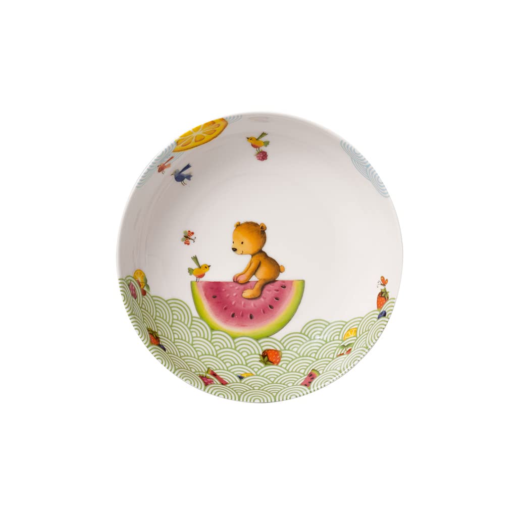 Villeroy & Boch - Kiddy Bears Posate Per Bambini 4 Pezzi, Lavabile in Lavastoviglie, Set di Posate, Acciaio Inossidabile