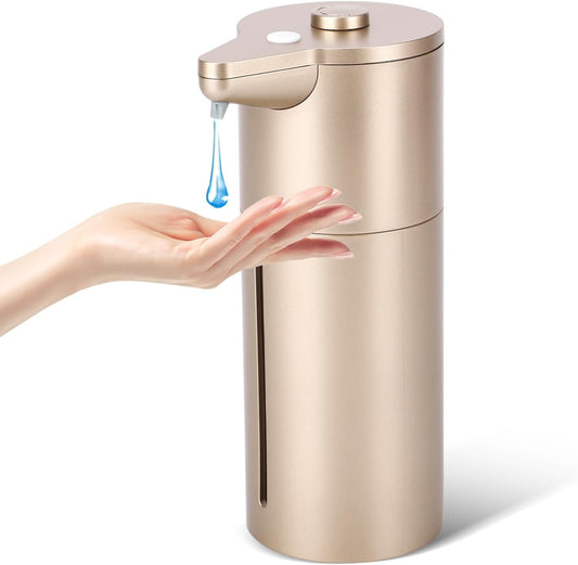 Dispenser automatico di sapone, Simplicity 15, 354,4 g, per cucina e bagno, senza contatto, mani libere, oro