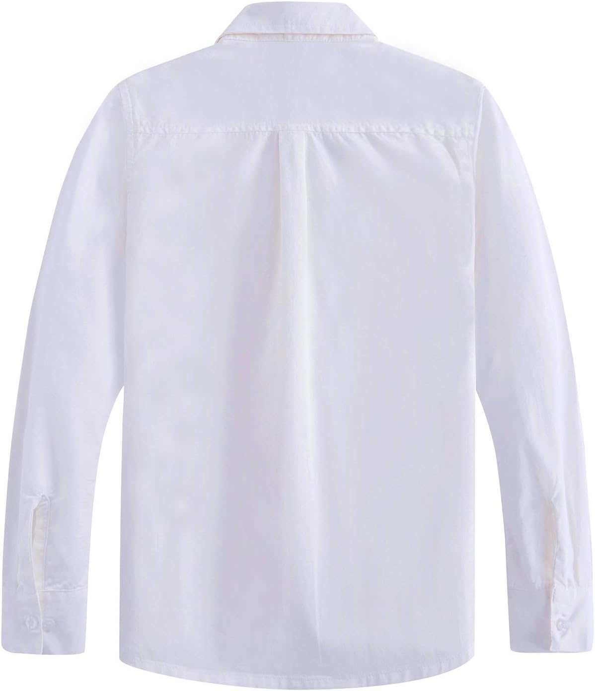 Spring&Gege Ragazzo Camicie a Manica Lunga Cotone Bambini (3-14 Anni)