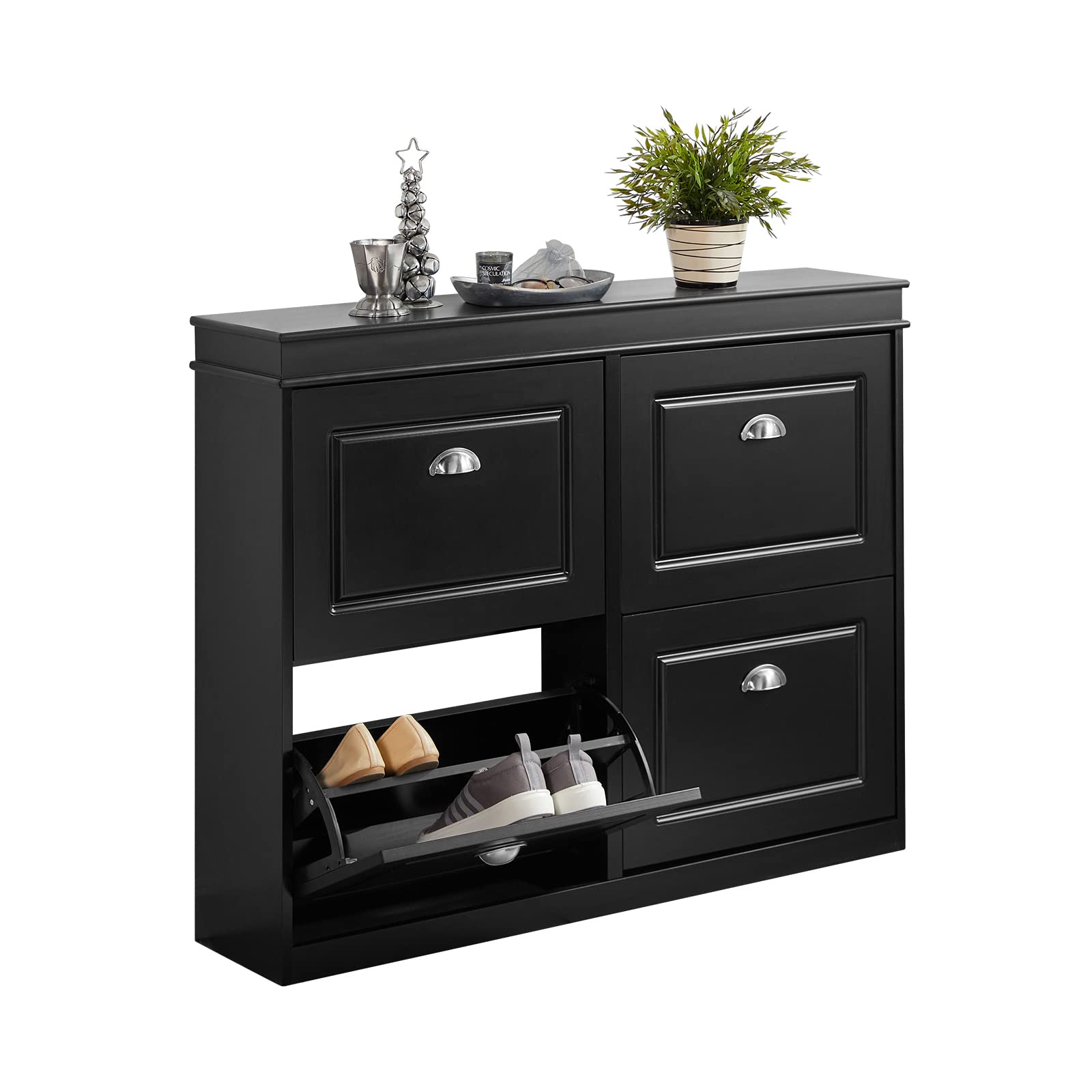 SoBuy Scarpiera salvaspazio Slim, portascarpe salvaspazio Regolabili blu L104*P24*A83 cm FSR79-B
