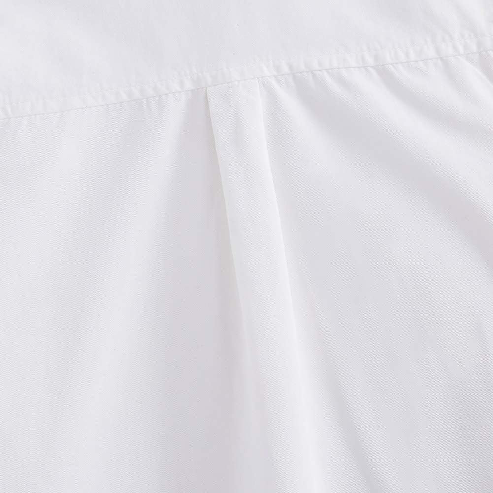Spring&Gege Ragazzo Camicie a Manica Lunga Cotone Bambini (3-14 Anni)