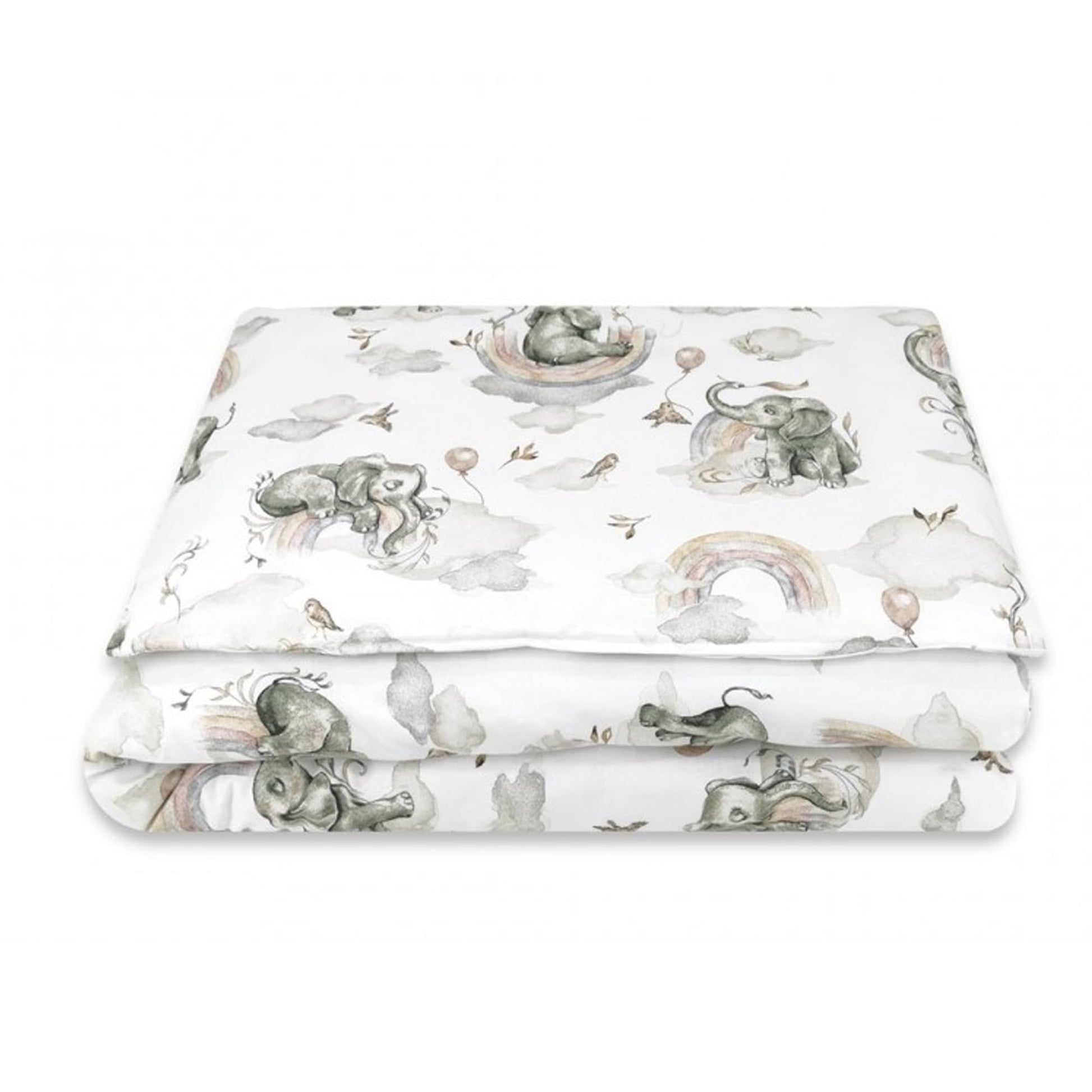 Baby Safe Copripiumino Lettino Neonato 120 x 90 cm copripiumino culla 100% cotone biologico Certificato OEKO-TEX lenzuola letto singolo bambino set biancheria da letto Cactus