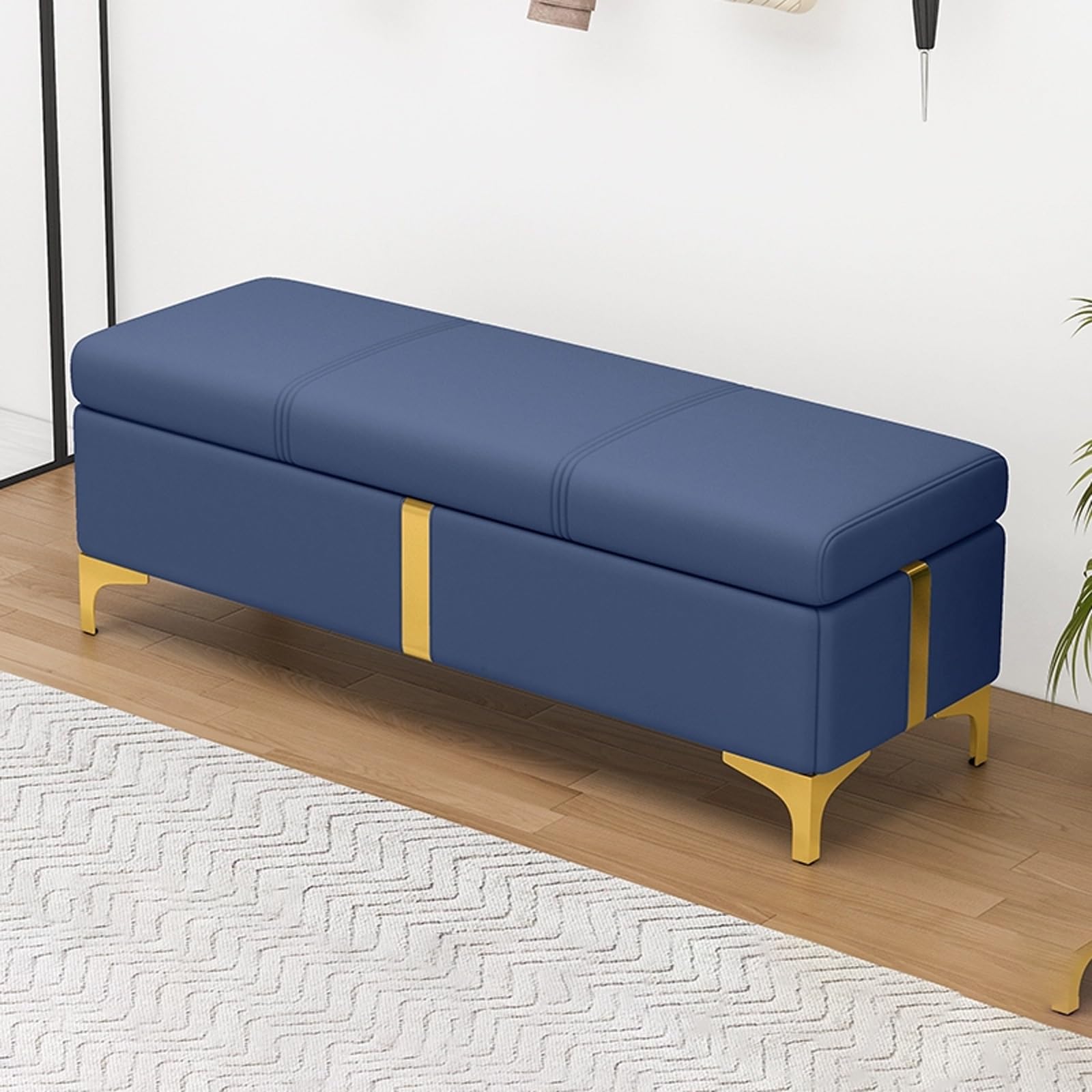 Interno moderno soggiorno pouf cassapanca contenitore, panca scarpiera con seduta Imbottito, panca contenitore camera da letto, mobile ingresso con scarpiera, panca fondo letto matrimoniale.