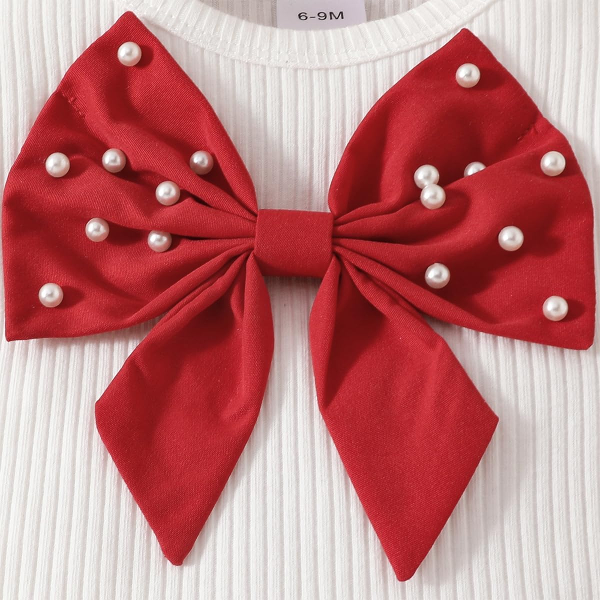 LUVCES Abbigliamento Bambina Estivi Set Maniche a Balze Fiocco di Perle Top + Pantaloncini con Orlo a Balze +Berretto 3 Pezzi Eleganti Completo Set