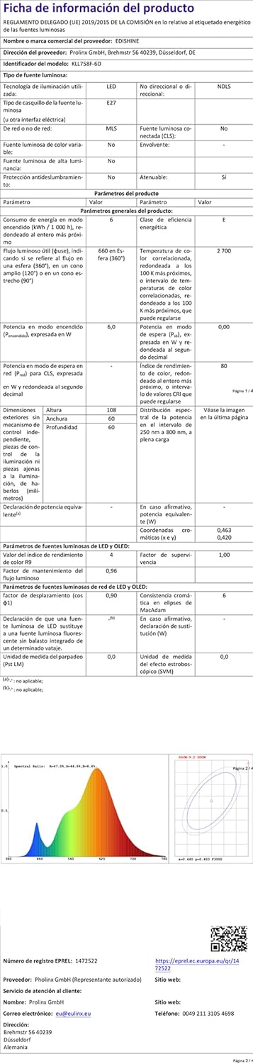 EDISHINE Lampada da terra per soggiorno, lampada ad arco con paralume in lino beige, lampada da terra dorata da 161 cm con paralume regolabile, attacco E27 (Lampadina fornita)