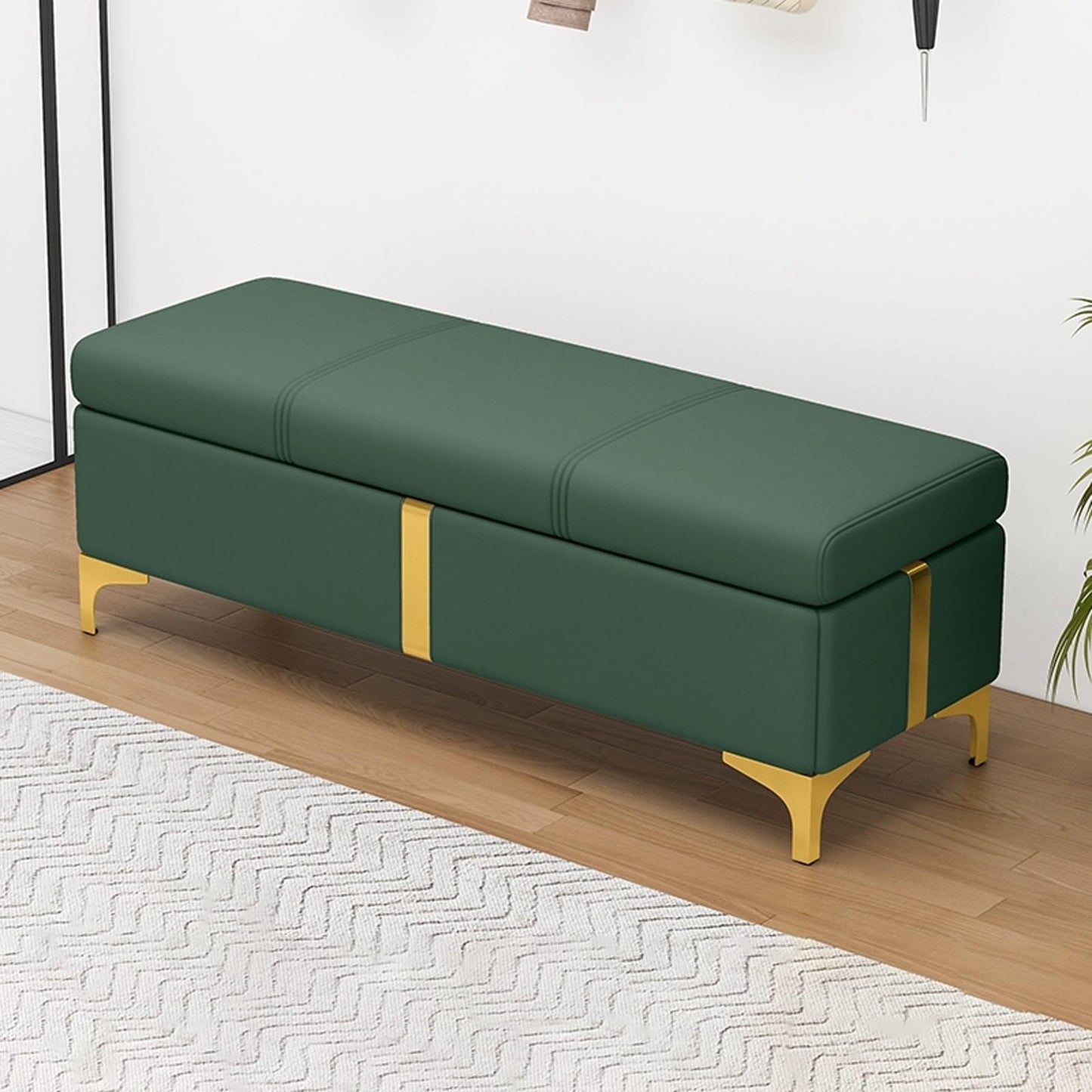 Interno moderno soggiorno pouf cassapanca contenitore, panca scarpiera con seduta Imbottito, panca contenitore camera da letto, mobile ingresso con scarpiera, panca fondo letto matrimoniale.