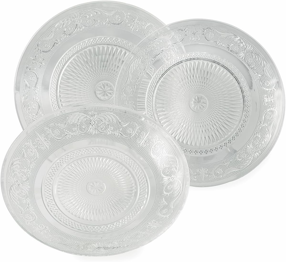 Servizio piatti 18 pezzi in vetro, Imperial