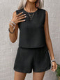 Completo donna, top e shorts
