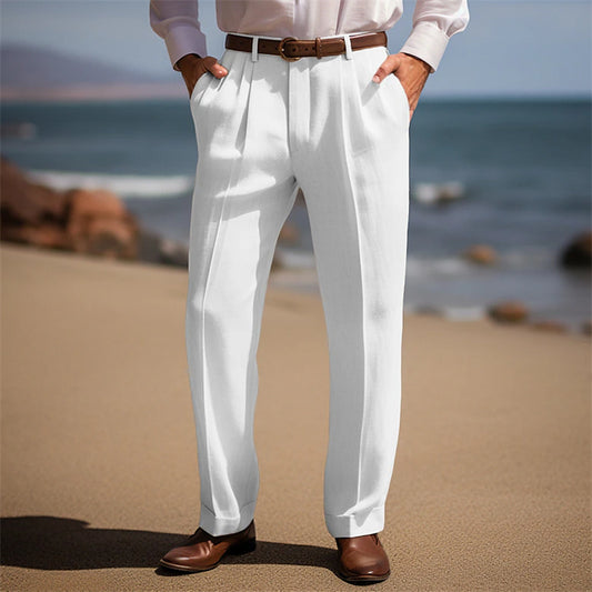 Pantalone con pences uomo