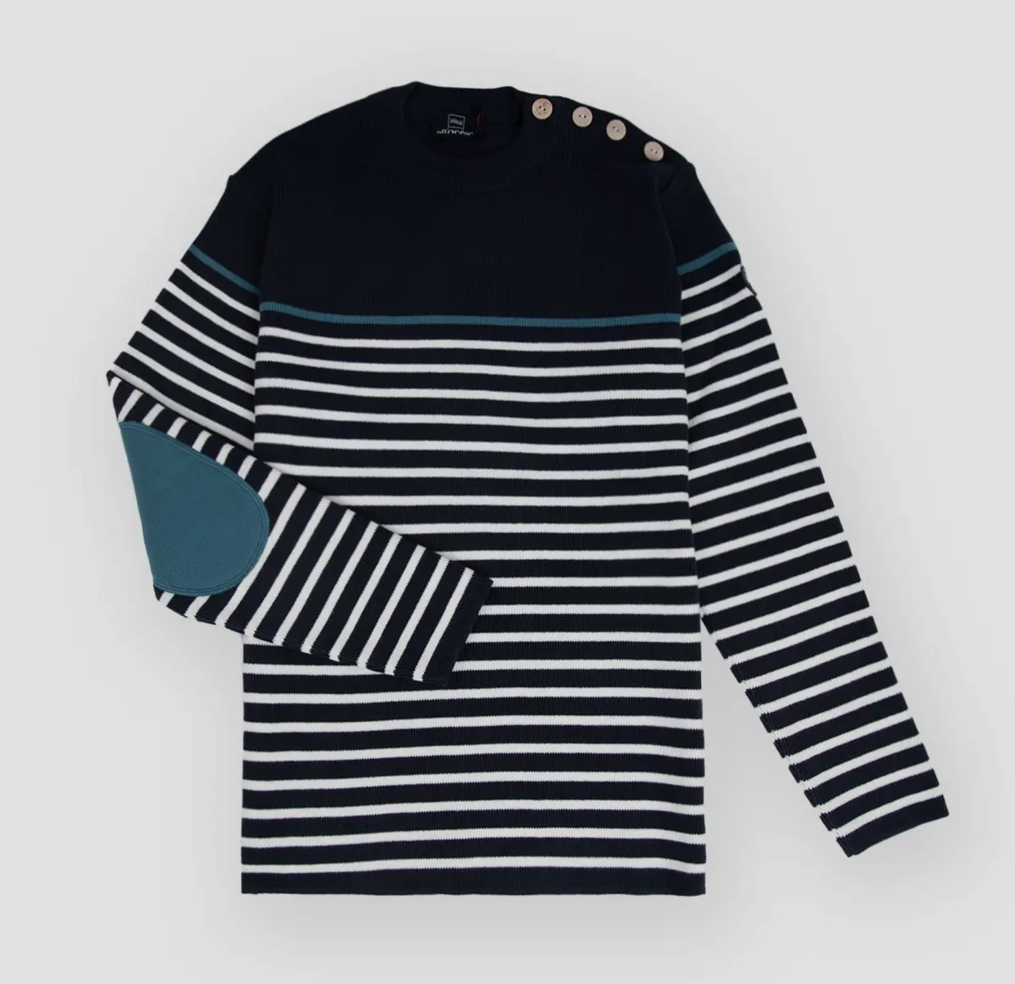 Maglione con toppe