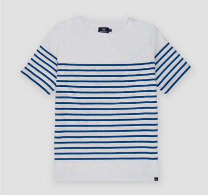 Maglietta Navy a Righe – Eleganza Senza Tempo per Ogni Giorno