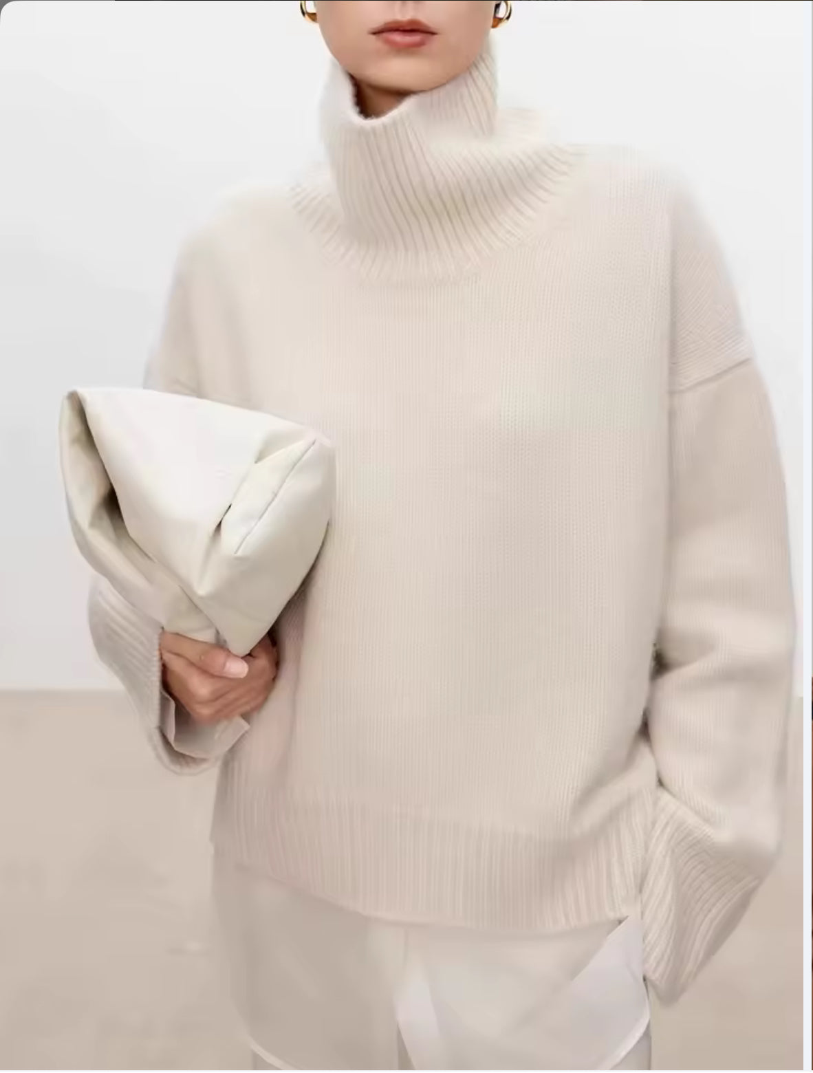 Maglione in puro cachemire