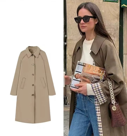 Trench foderato