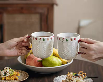 Set da 2 tazze in ceramica