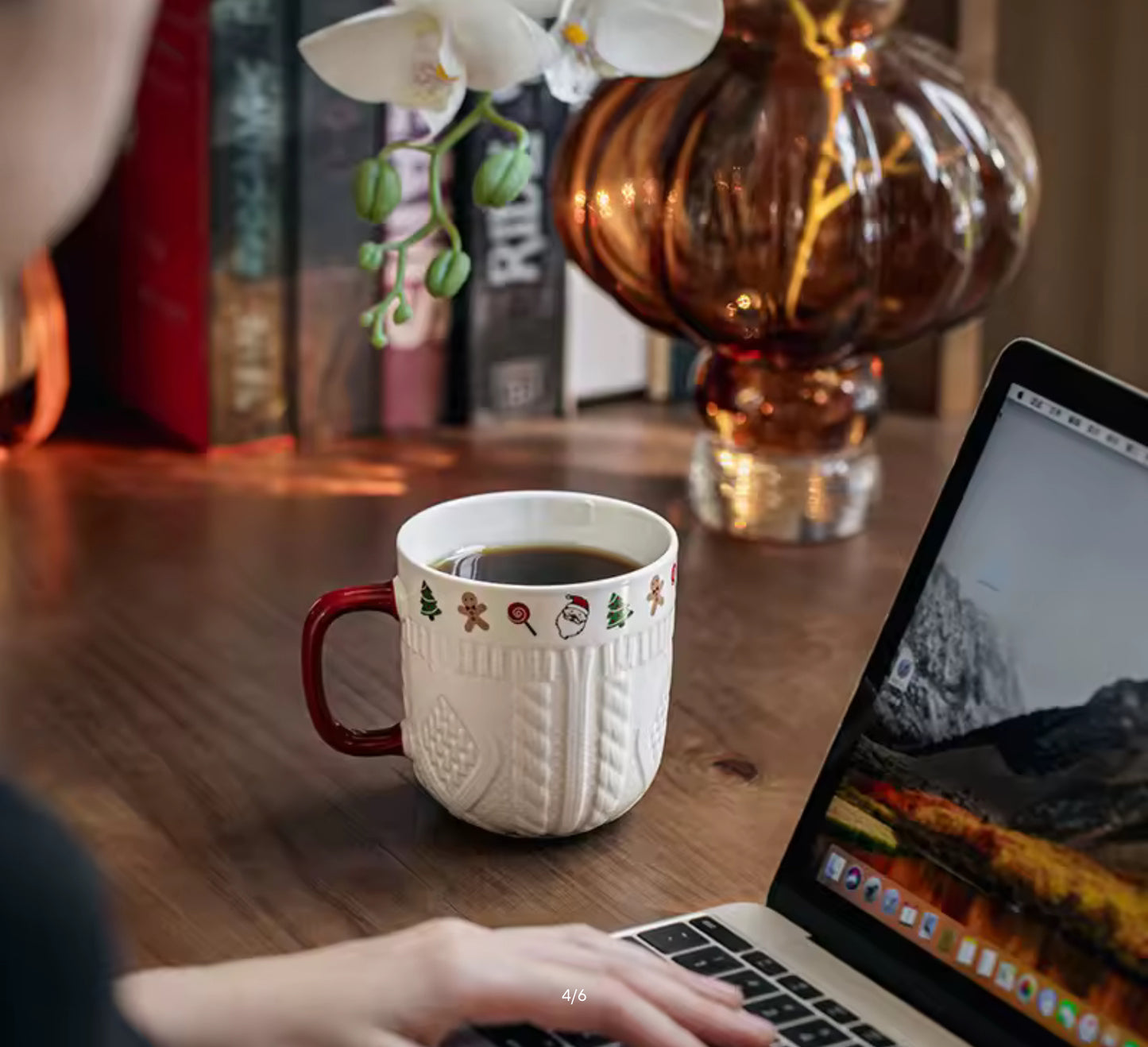 Set da 2 tazze in ceramica