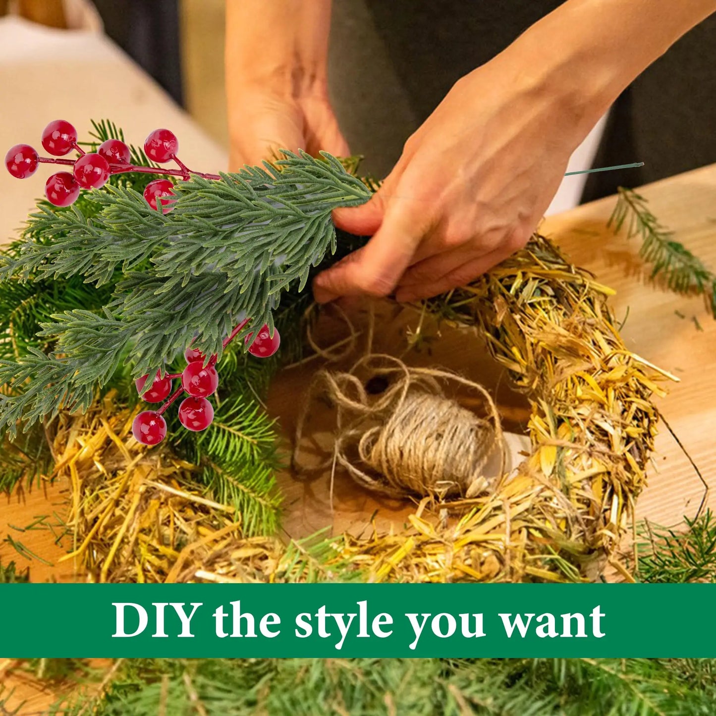 Set 30 Rami Artificiali Decorativi