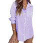 Camicia donna a righe