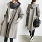 Trench Donna Lungo con Cappuccio – Eleganza e Comfort in Ogni Giornata