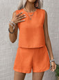 Completo donna, top e shorts